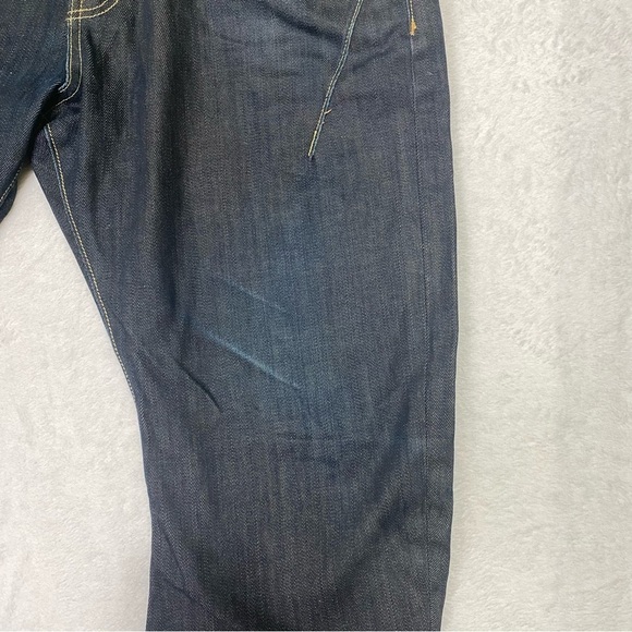 Ed Hardy Men’s Straight Leg Jeans Size 34 x 32 Dark Wash - Picture 6 of 16